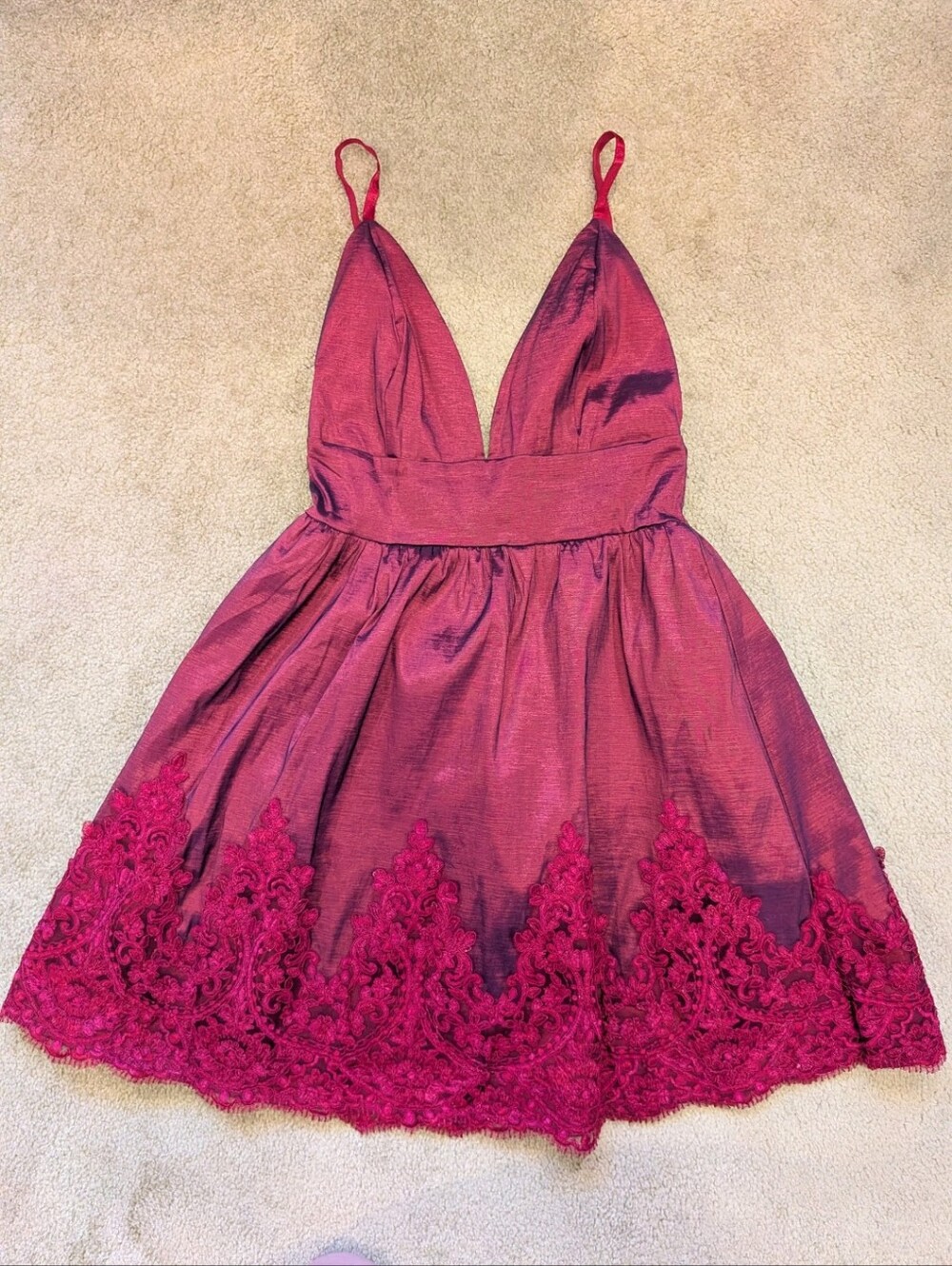 Fashion Nova Fuchsia Party Prom Wedding Cocktail Dress